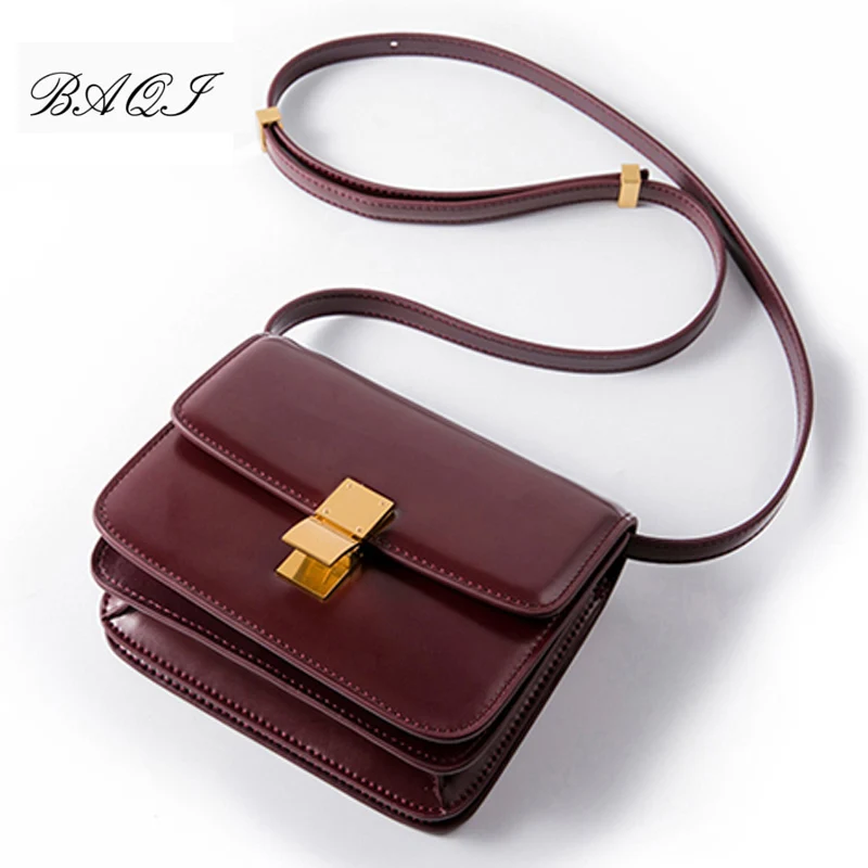 

Портмоне на плечо из натуральной кожи в стиле ретро, роскошные дизайнерские простые маленькие квадратные сумочки через плечо для женщин