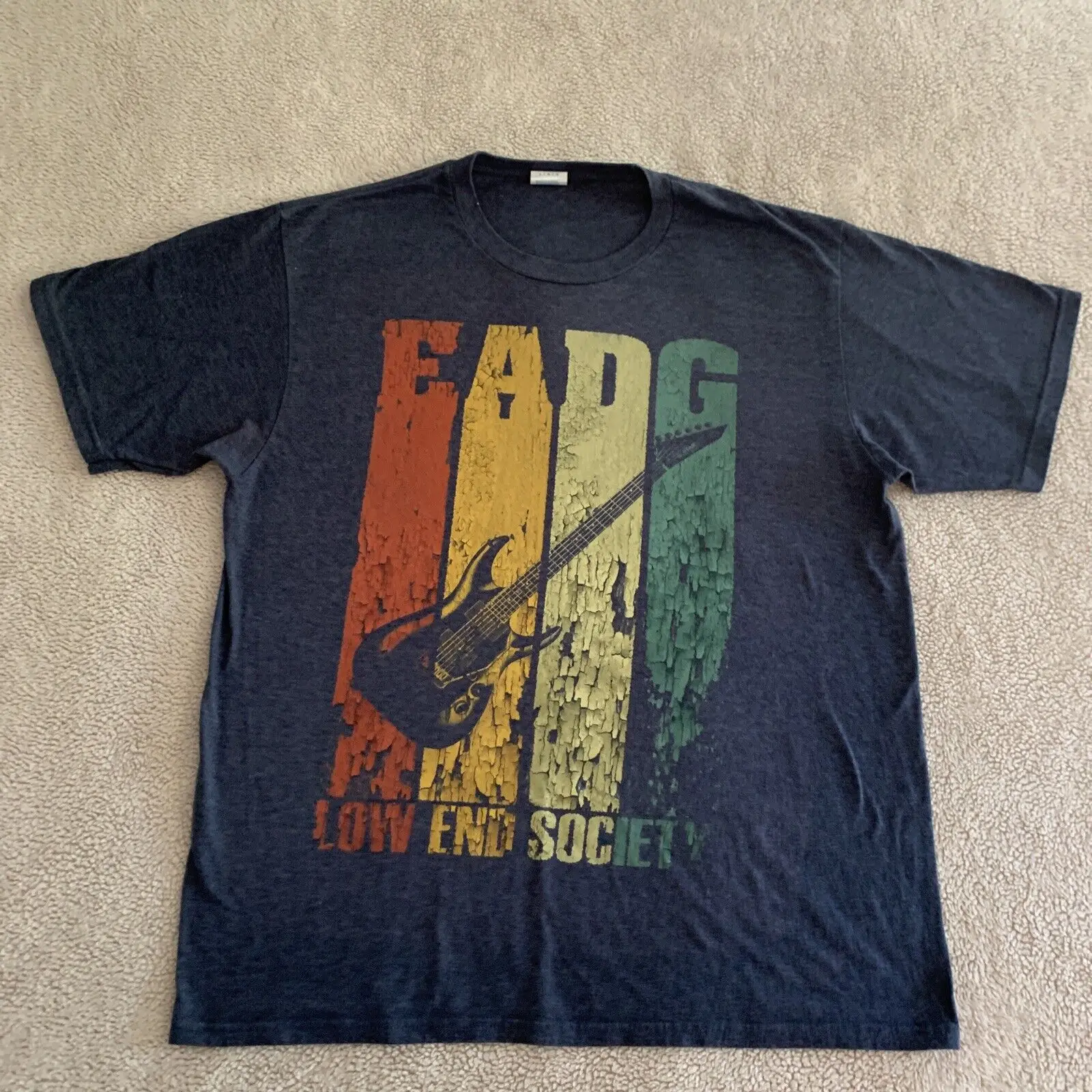 Футболка с длинным или коротким рукавом для бас-гитары