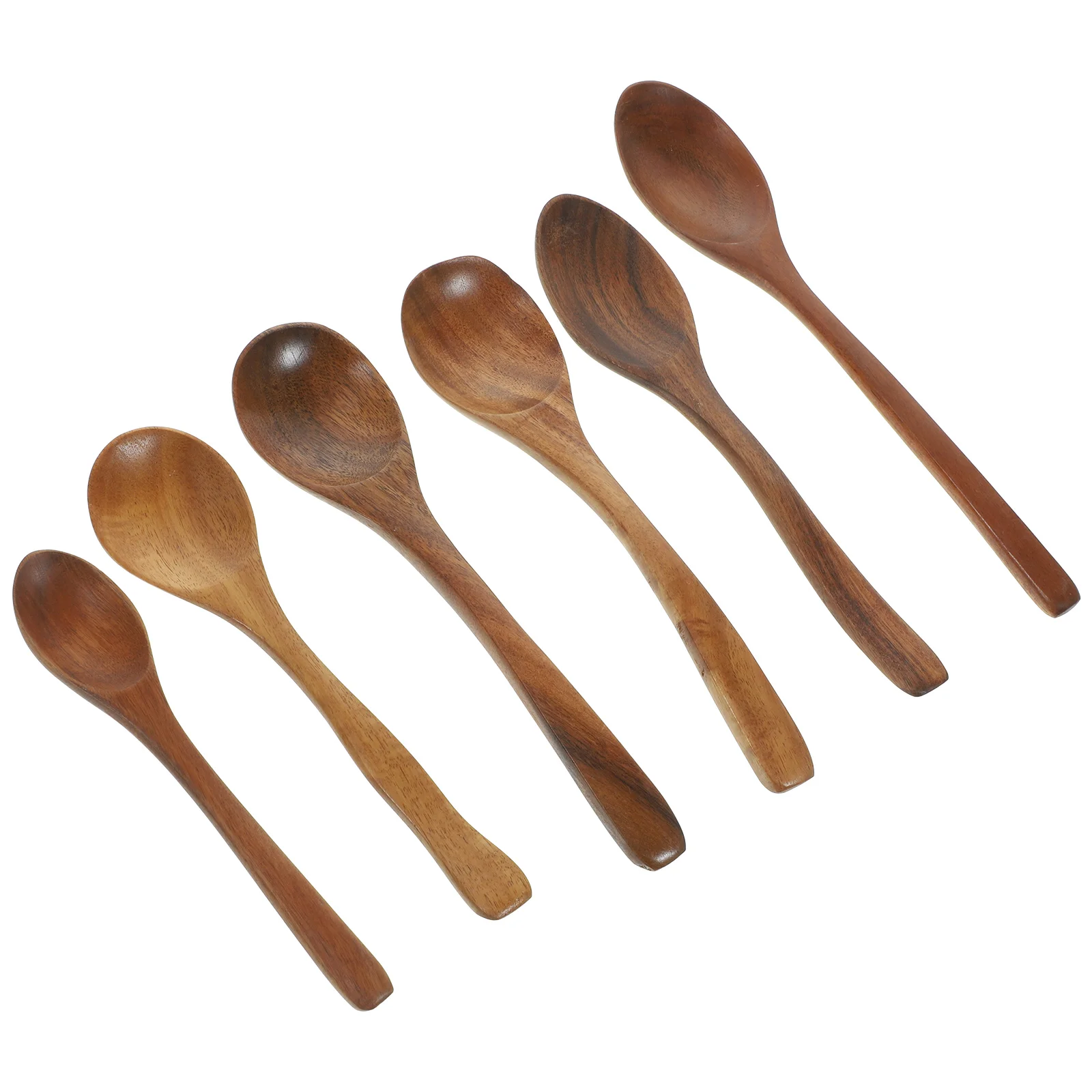 6 шт. ложка для желе деревянный половник супа с длинной ручкой десертные ложки