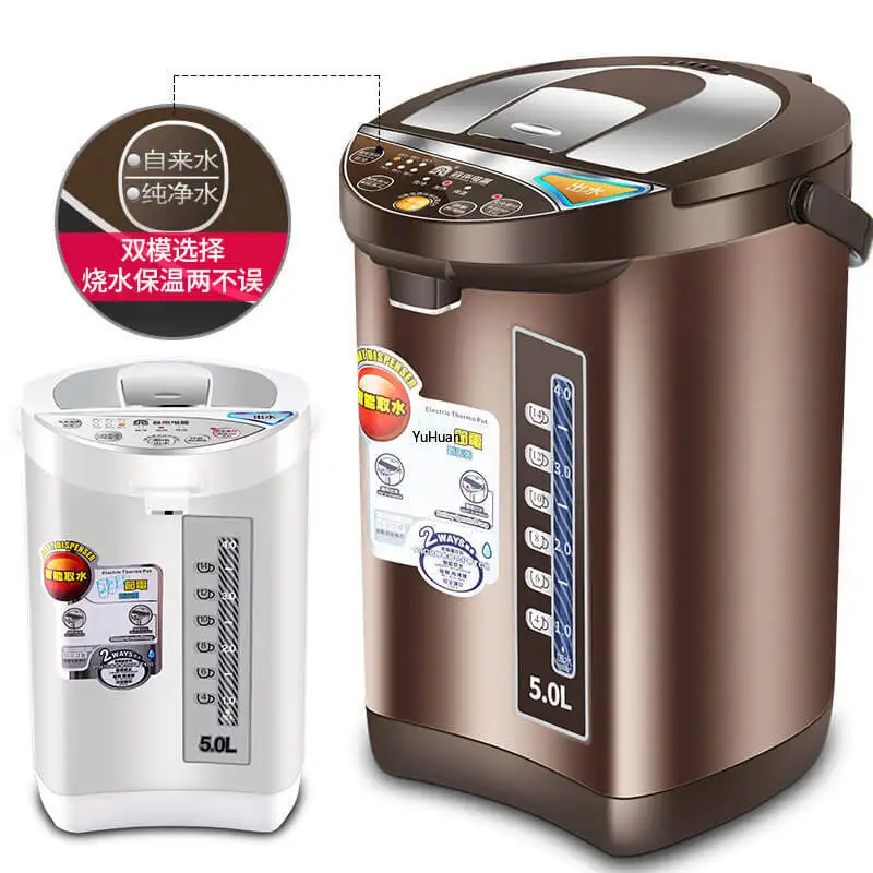 

220V 5L Smart Thermostatic Fully Automatic Insulation Hot Water Bottle Electric Tea Kettle Kitchen Appliances electric kettle