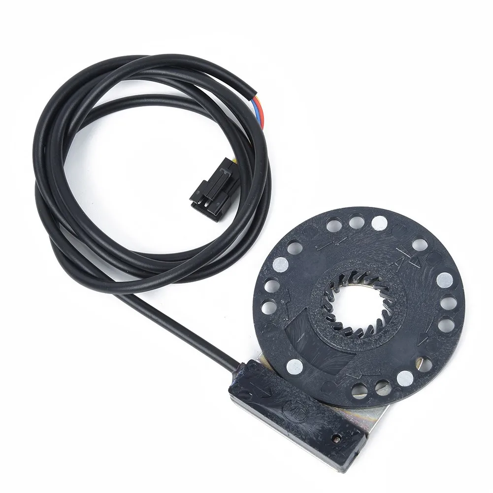 

Electric Bicycle Pedal 5/8/12 Magnets E-bike PAS System Assistant Sensor E-Bike 1:1 Speed Sensor Black Durable High-quality