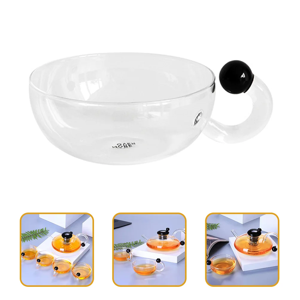 

Clear Glass Coffee Cup Tea Holder Small Coffee Cup Household Tea Cup Glass