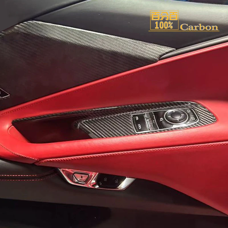 Панель переключателя управления стеклом для Chevrolet Corvette C8 Stingray Convertible Z06 Coupe 2020up