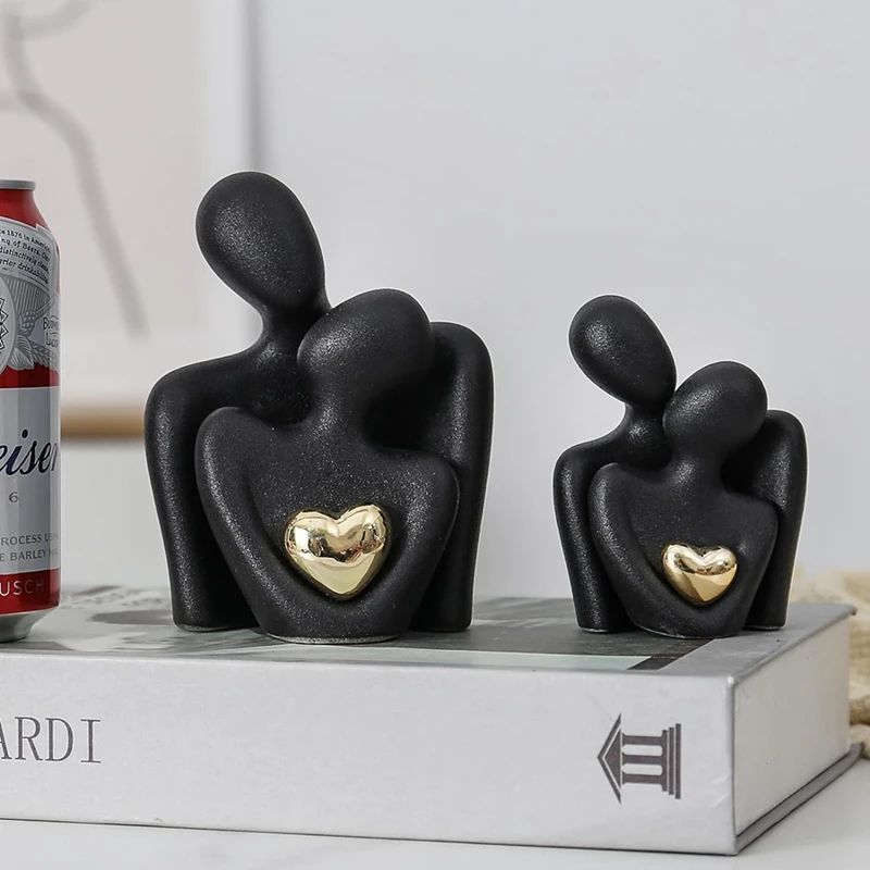 Мини-статуя пары подставка для телевизора декор домашний вязаные коклы любовные