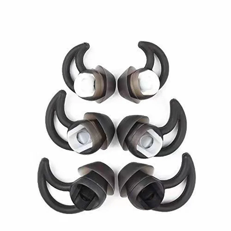 Сменные шумоизоляционные силиконовые наушники-вкладыши S/M/L