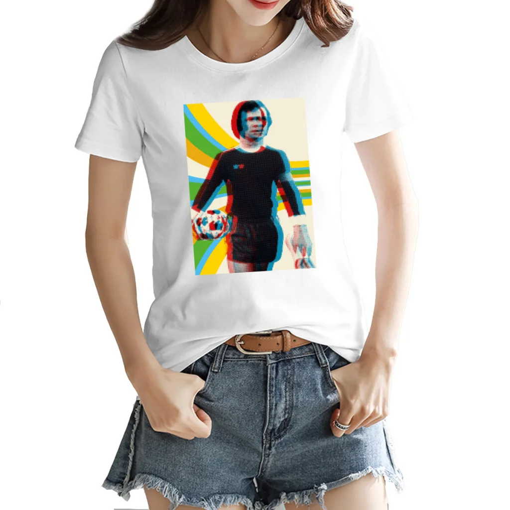 

T-shirts Germany 6 Franzs and Beckenbauers Football Player Women's T-shirt Graphic Cool Travel Campaign Champion High grade