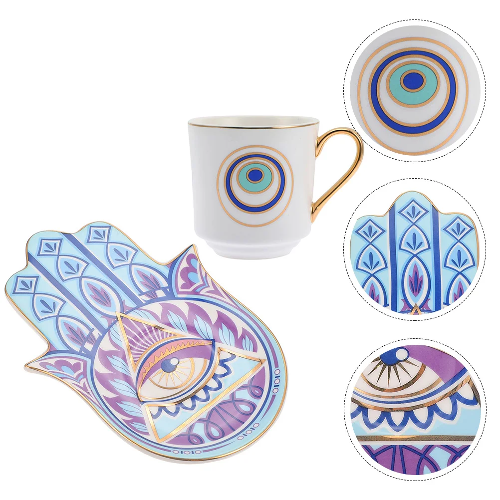 

1 Set Storage Container Ceramic Creative Coffee Mug Household Cup Tea Cup for Indoor Coffee House