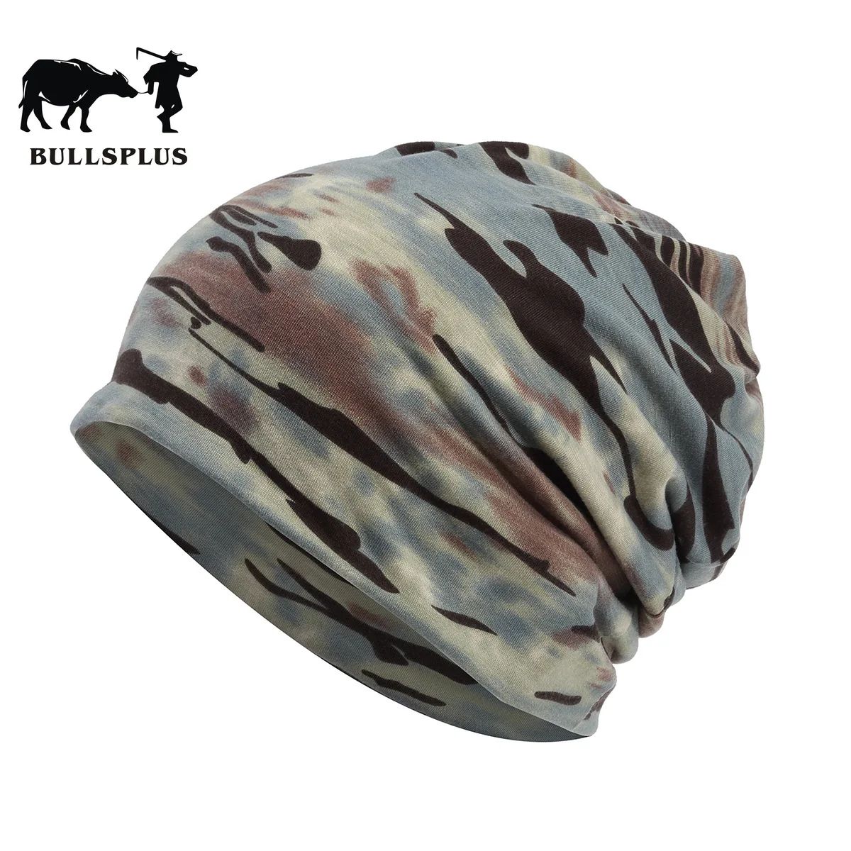 Autumn winter hat outdoor Plush PulloverUnisex bone brand men's Knitted wool beanies women's Hats Hip Hop caps camouflage |