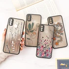 Чехол Tecno Camon 11 Pro для Tecno Spark 6 Go Funda Tecno Spark GO 2020 Spark 4 Air 12 Air Spark 3 Pro Capa Matte Art label Cover