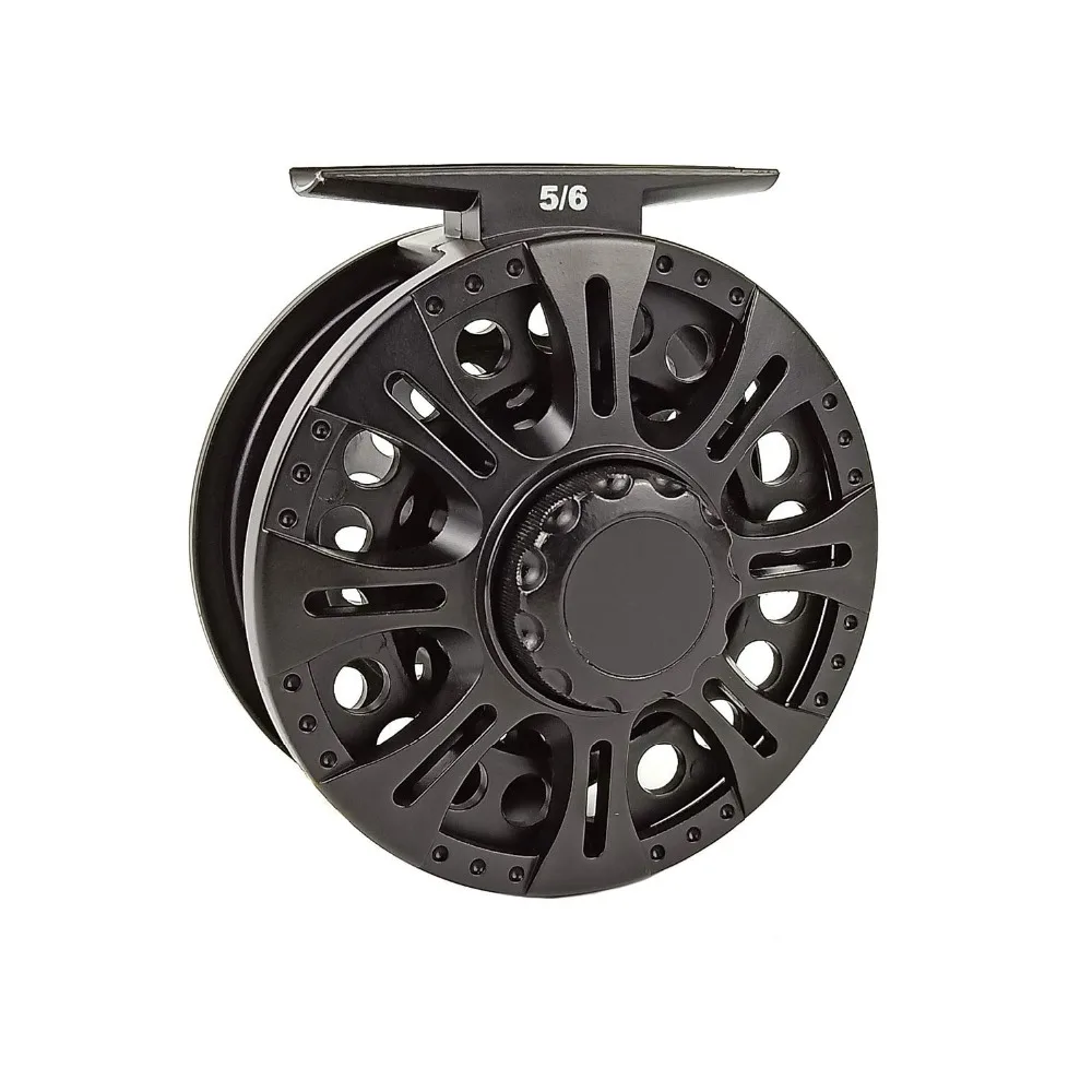 

Aventik Z Fly Reel Center Drag System Classic III Graphite Large Arbor Sizes 3/4, 5/6, 7/8 Fly Fishing Reels L