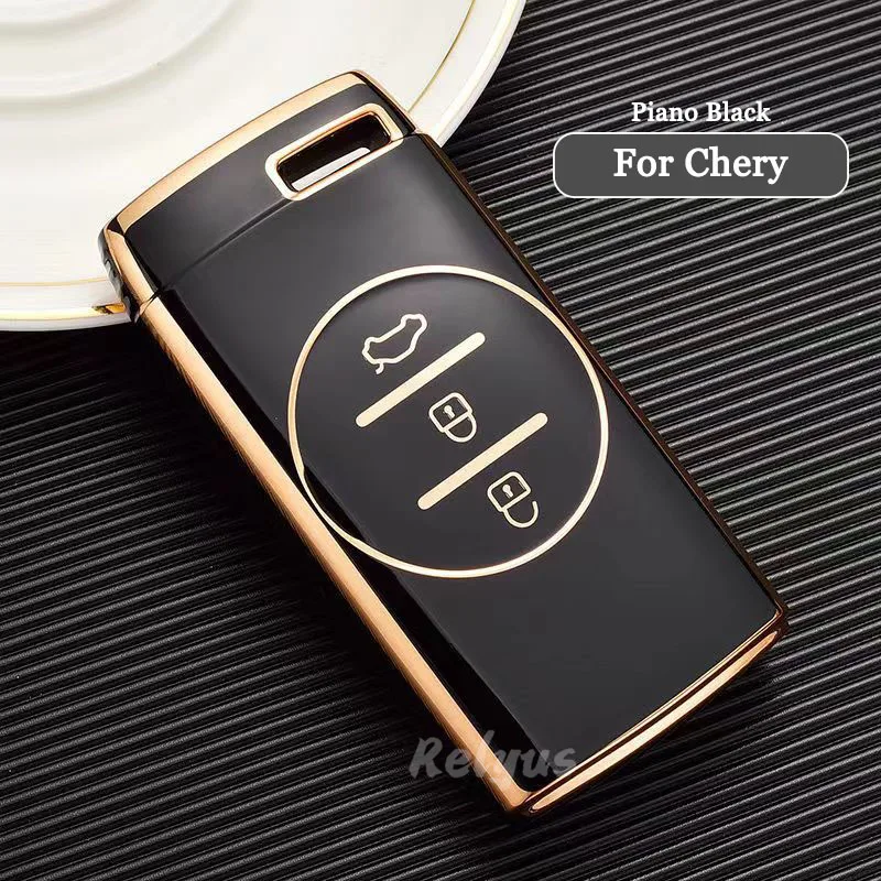 

TPU Car Key Case Cover for Chery Tiggo 7 Pro 8 Pro Exeed Tiggo 2 3x Arrizo 5 Pro Gx 5x EQ7 Keyless Protector Shell Accessories