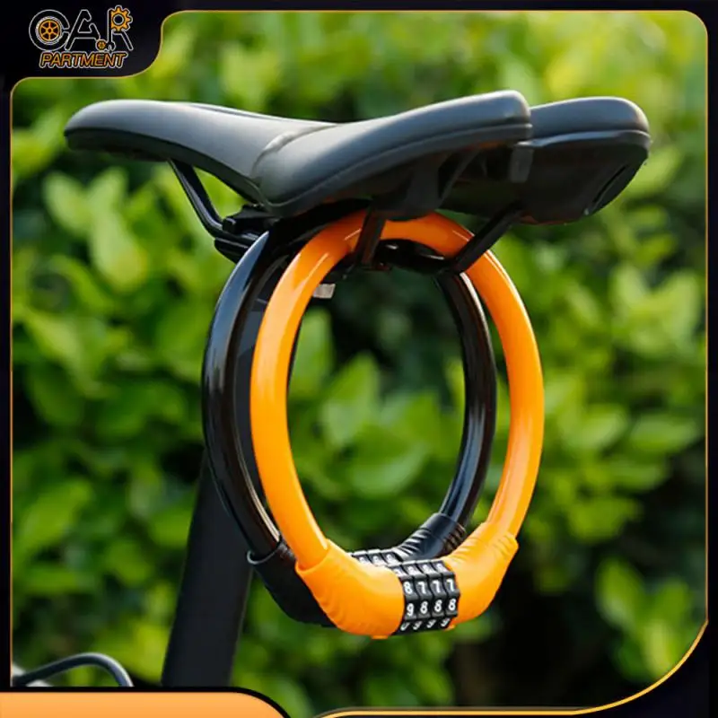 

NEW Bicycle Lock Combination Number Code 4 Digit Dial Code Bike Ring Lock Bike Bicycle Bicycle Security Equipment Anti-theft