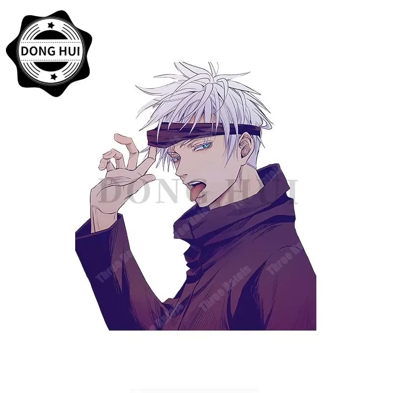 

Аниме Gojo Satoru наклейки Jujutsu Kaisen наклейки автомобиль JDM гоночный мотоцикл багажник шлем ноутбук виниловая наклейка