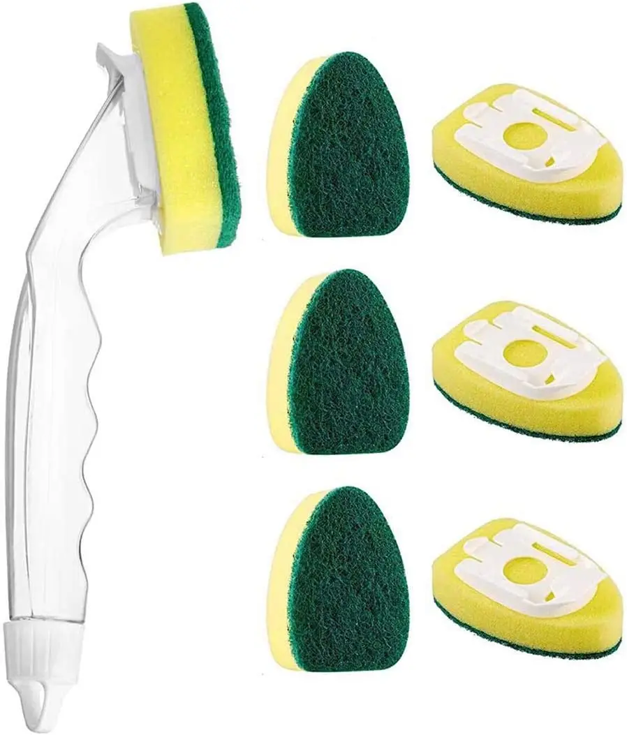 

Dish Wand Replacement Heads Dish Wand Sponge Refills Replacement Heads for Kitchen Sink Cleaning
