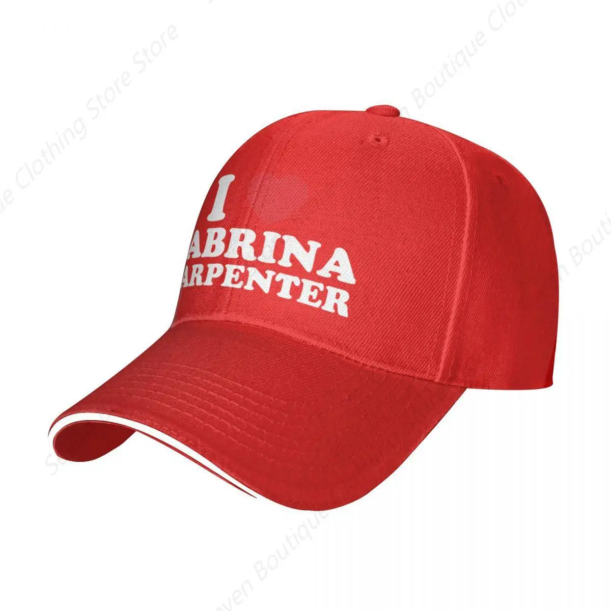 I Heart Sabrina Плотницкие бейсболки хип-хоп сэндвич Шляпа Унисекс дышащая шапка для