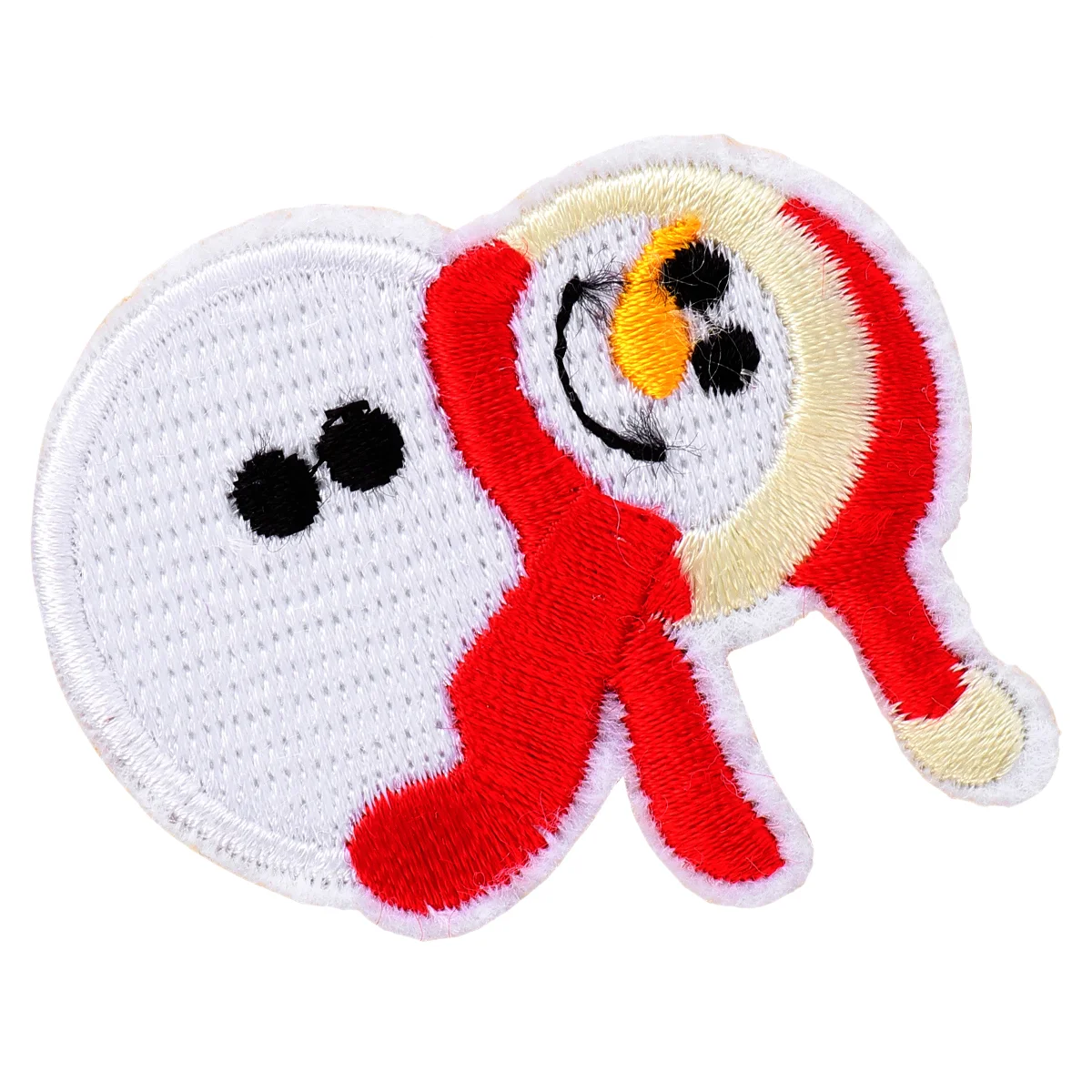 

Patchesiron Christmas Patch Clothingsnowman Applique Appliques Sew Embroidered Repair Clothes Sewing Xmas Stickers Diy