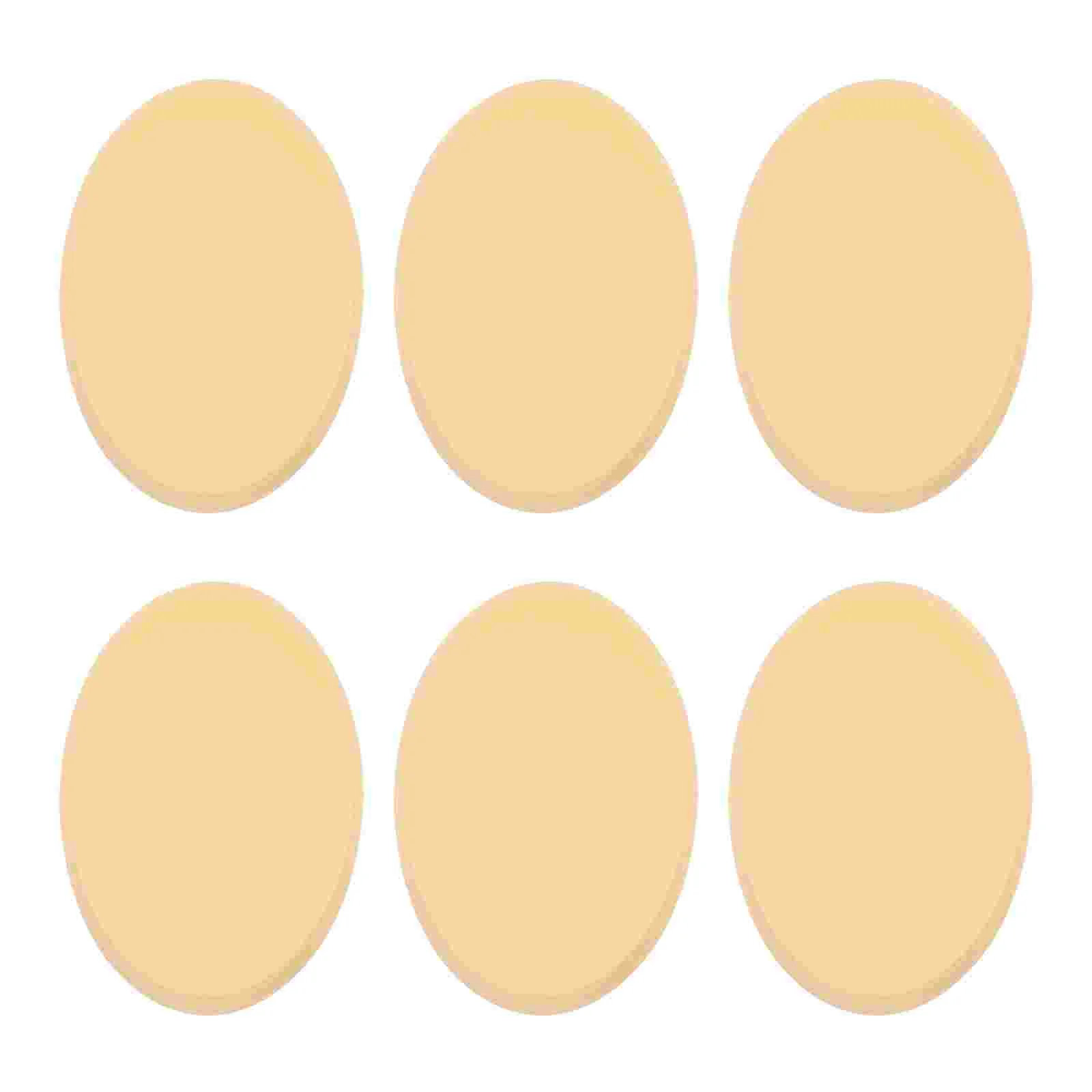 

6pcs Wet and Dry Use Foundation Powder Puff Face Puff Blending Sponge Applicator Face Powder Puff Primer Sponges