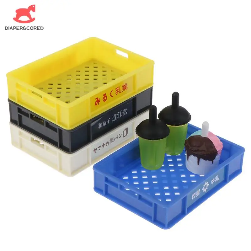 

1/12 миниатюрная искусственная корзина для хранения для кукольного домика