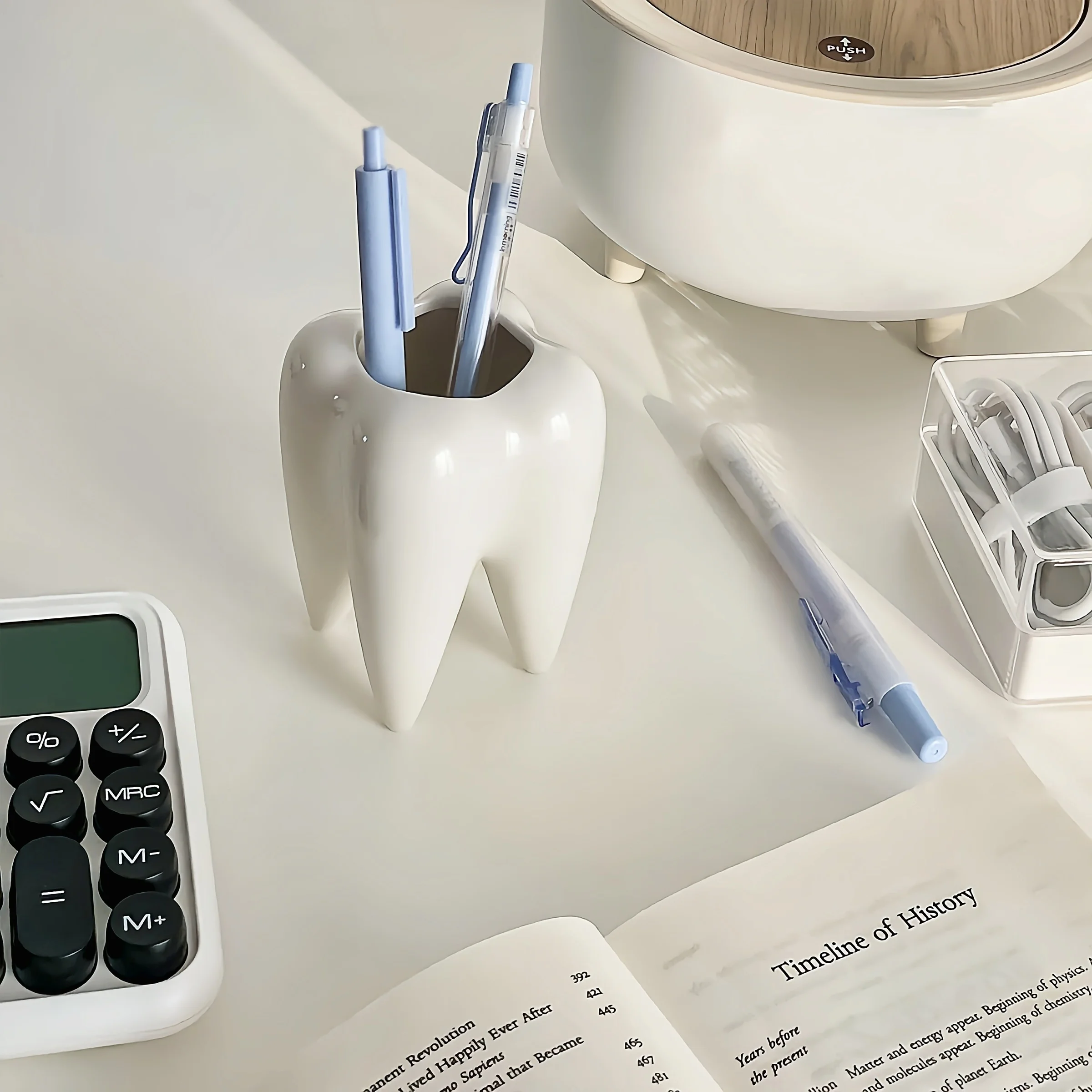 Креативный забавный держатель для ручек зубов чашка зубной щетки украшение