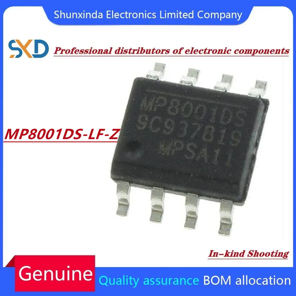 

5PCS/LOT MP8001DS-LF-Z SOP8 In Stock Integrated Circuits (ICs) Power Management (PMIC) Power Over Ethernet (PoE) Controller