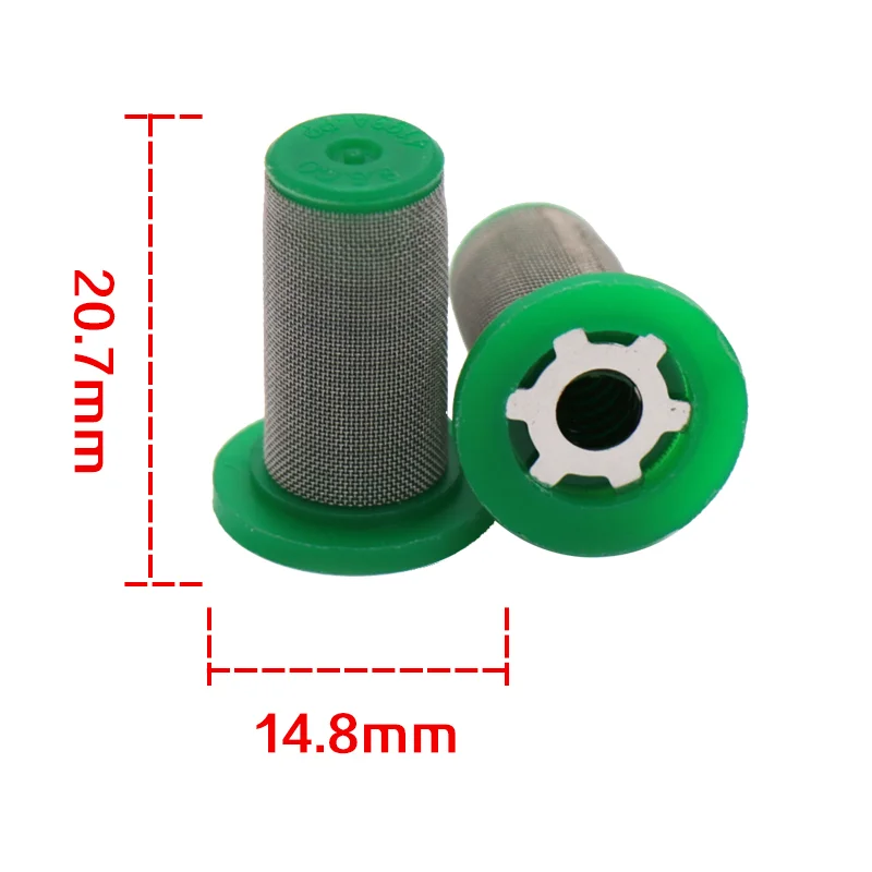 (22Pieces) High Pressure Stainless Steel 100 Mesh Anti-drop Filter for Nozzle Agricultural Fight Drugs Nozzle Sprayer