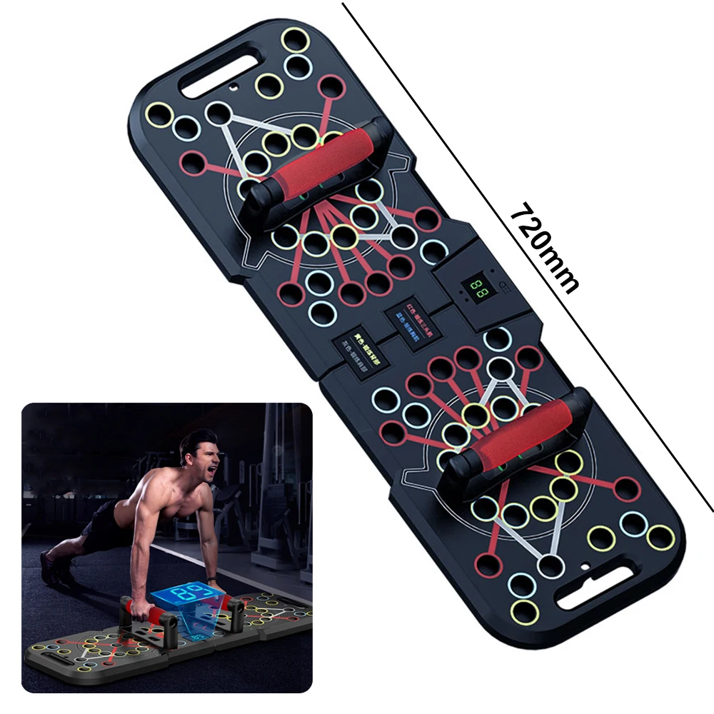

Counting Push Up Board Chest Muscle Exercise Training Multifunctional Electronic Push Up Stands Portable Fitness Equipment Home