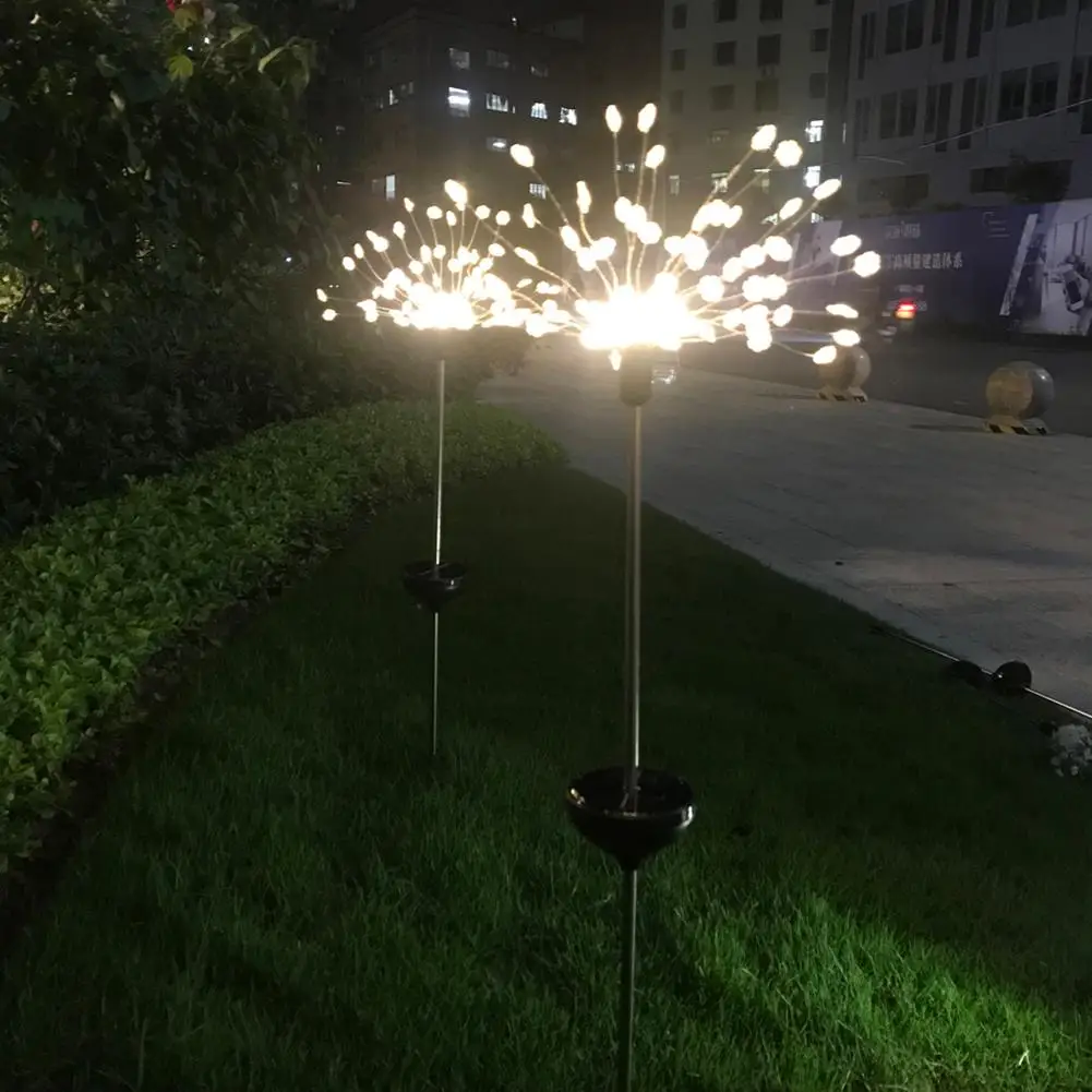 

2pcs 90 LED 8 Mode String Light Solar Lights Waterproof Energy Conservation Practical Durable Underground Lamp Decorative Garden