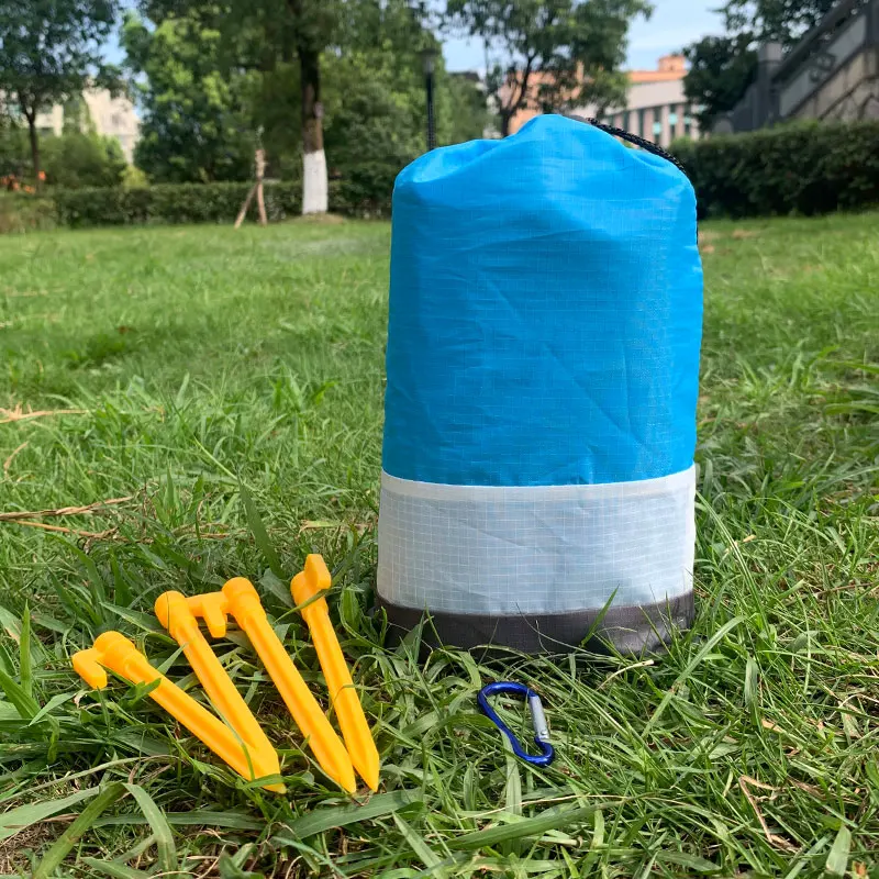 Водонепроницаемое карманное пляжное одеяло 2 х1 4 м складной коврик для кемпинга