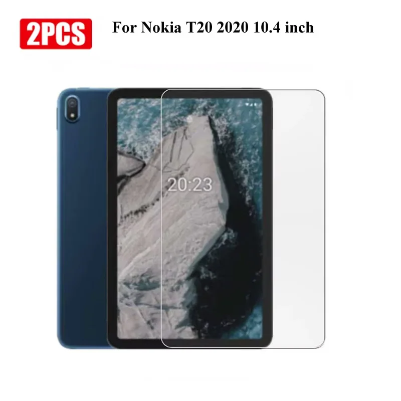 Закаленное стекло 9H для Nokia T21 T20 10 4 дюйма T10 8 0 2022 2021 Защитная пленка экрана