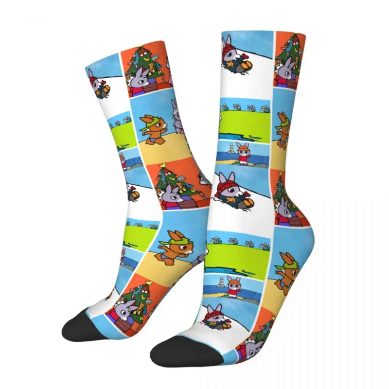 

Trotro Collage Socks Men Women Fashion Cute Cartoon Socks Hip Hop Spring Summer Autumn Winter Socks Gifts