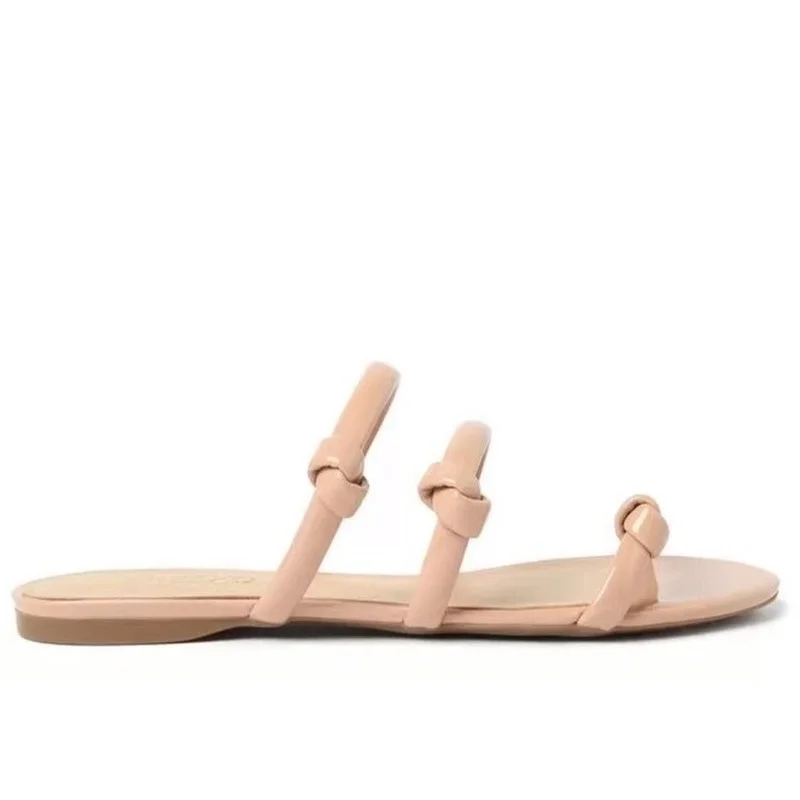 

KELINAO Womens Flat Slide Sandals, Summer Fashion Sandals, Comfy Style | Warm-weather Favorite