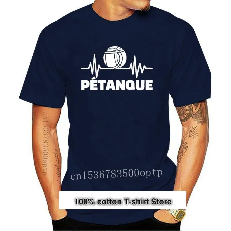 Camiseta de Petanque para hombre, ropa 622 de algodón, S-3xl, gráfico único, transpirable, estilo de verano, fresca, 100%