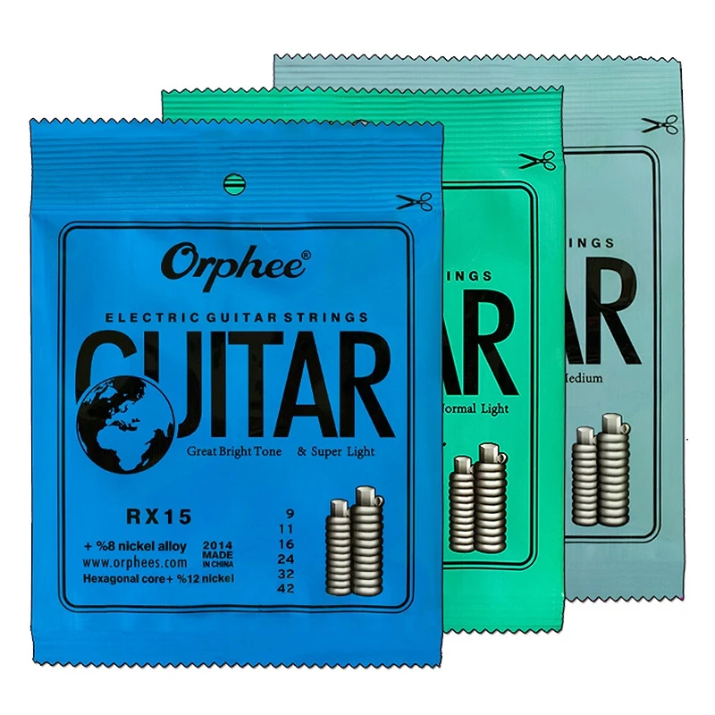 

Orphee 10 комплектов 6 шт./компл. строки для гитары, супер светильник Струны для электрогитары