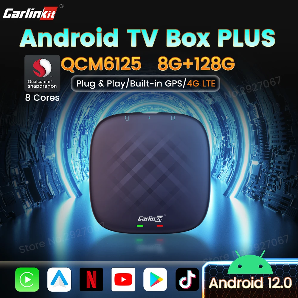 CarlinKit CarPlay Ai Box 6125 Android 12 Netflix Iptv потоковая ТВ-приставка Plus Беспроводная CarPlay Android Auto 4GLTE 5G WiFi 64G 128G CarlinKit CarPlay Ai Box 6125 Android 12 Netflix Iptv потоковая ТВ-приставка Plus Беспроводная CarPlay Android Auto 4GLTE 5G WiFi 64G 128G