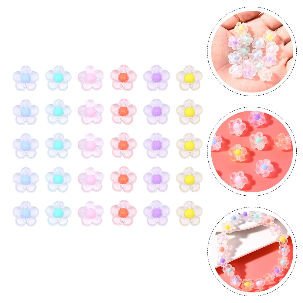 

1 bag of Acrylic Loose Beads DIY Loose Beads Jewelry Making Spacer Beads