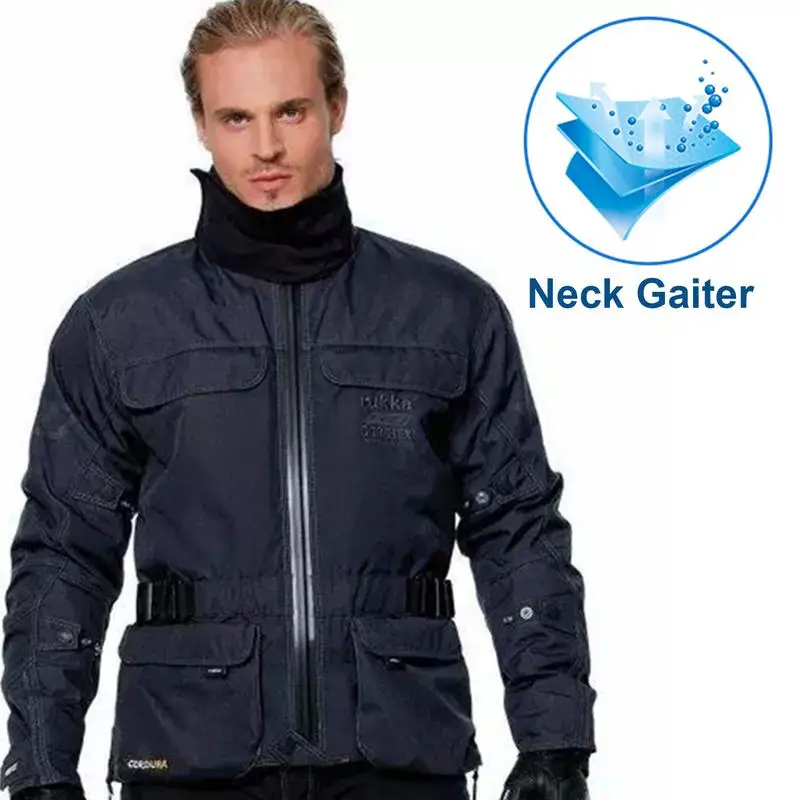 Водонепроницаемый зимний мотоудлиненный шарф теплый для шеи катание на лыжах