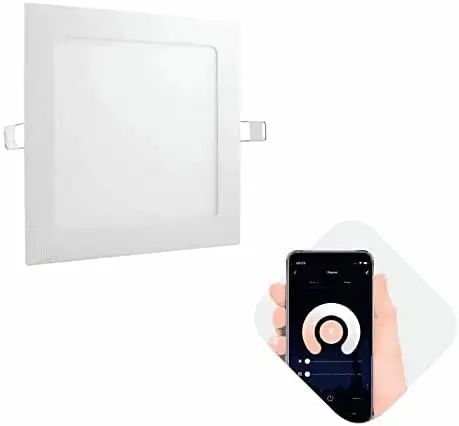 

LED Inteligente 18W 3000-6500K Redonda de Embutir Wi-Fi compatível com Alexa e Home Rs Enchufe zigbee Relay module Wifi switc