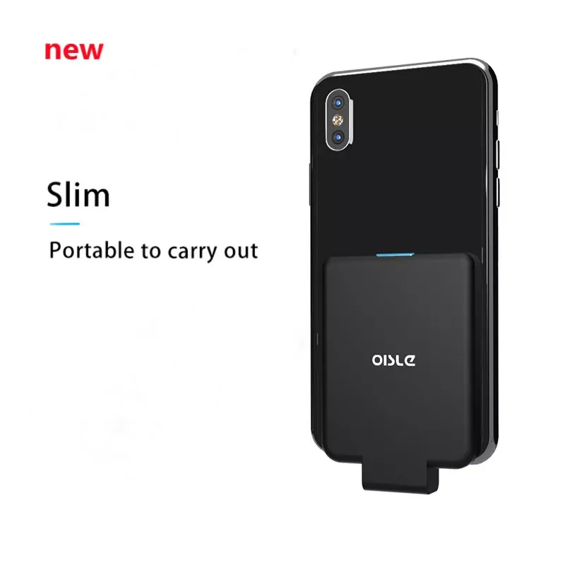 

2023New Mini Power Bank Portable Wireless Charger Phone External Battery Pack for Apple iPhone 12 Samsung OPPO Xiaomi Back Clip