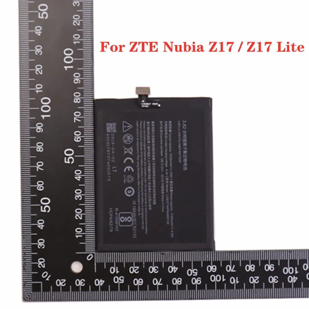 Новый Li3932T44P6h емкостью 3200 мАч 806139 Аккумулятор для ZTE Nubia Z17/Z17 Lite Z17Lite NX591J NX563J