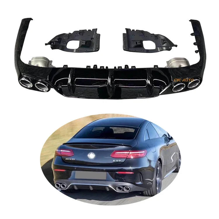 Автозапчасти задний диффузор класса E для Mercedes Benz C238 coupe E53 2016 2017 2018 2019