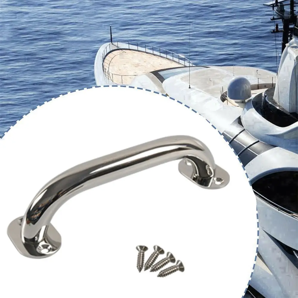 

Аксессуары RV круглая полированная морская поручня из нержавеющей стали регулируемая поручня 8 дюймов