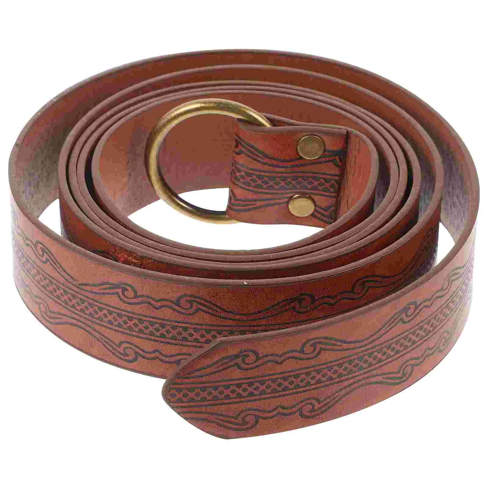 

Мужской ремень, рельефный ремень в средневековом стиле, винтажный аксессуар для костюма, пояс в стиле викингов