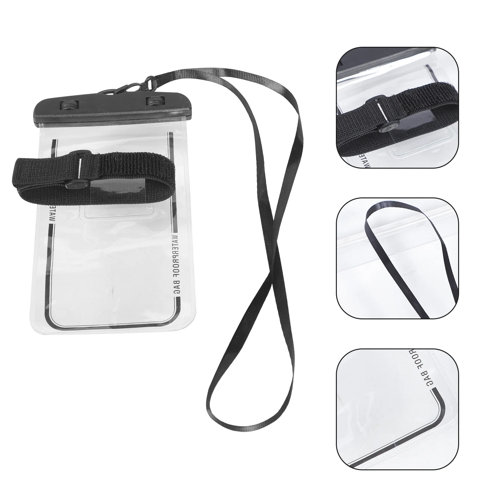 

1 Set of Water Proof Phone Protector Beach Pouch Outdoor Beach Essential