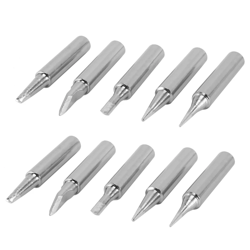 

10Pcs ST Series Soldering Tip For Weller WLC100, WP25, WP30, SP40L,SP40N And WP35 Irons Tips