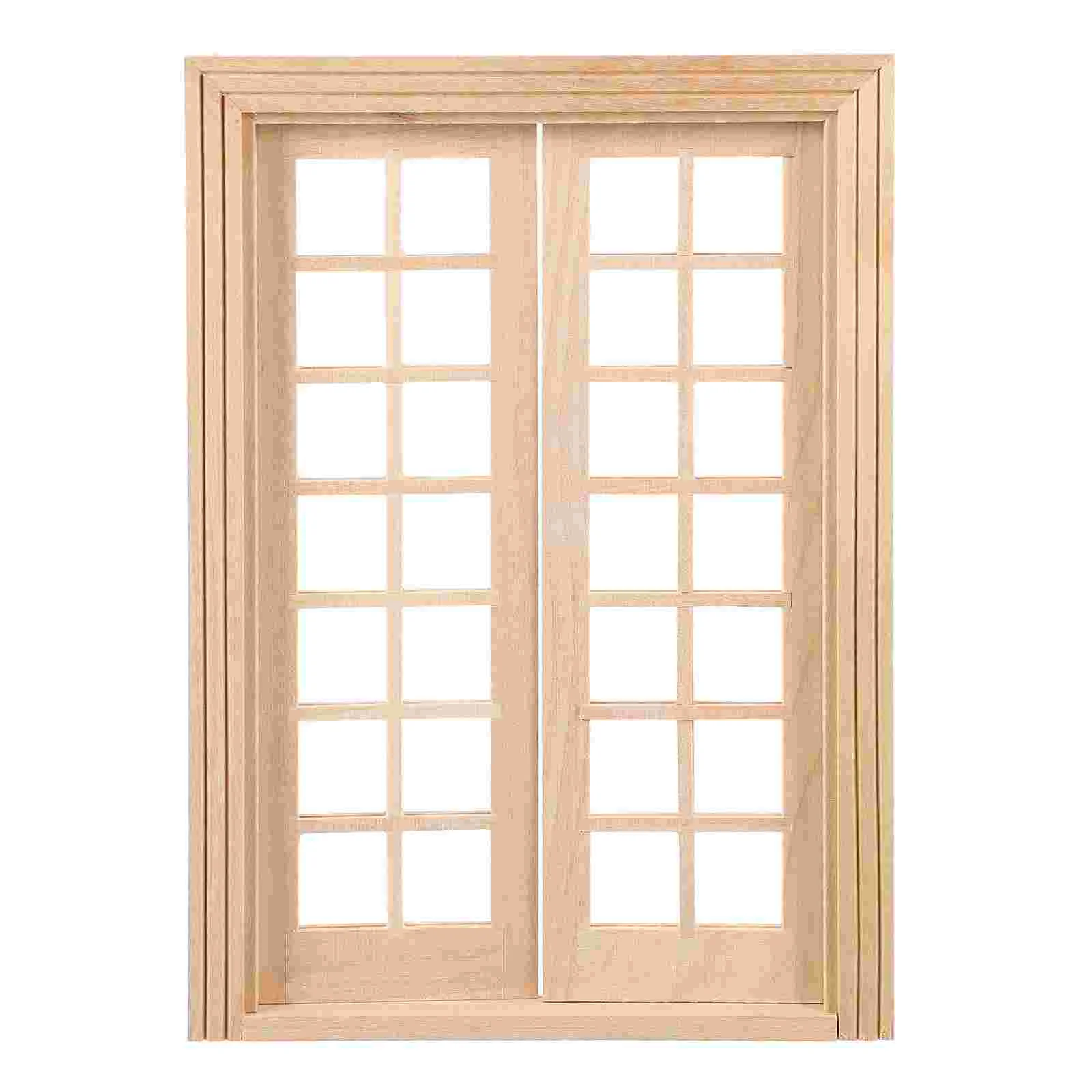 

Декоративная модель двери и окна, деревянные аксессуары «сделай сам», аксессуар, материал, украшение, мебель для дома, межкомнатные двери