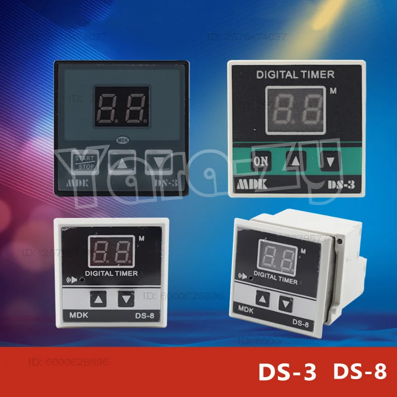 Фото Таймер для духовки MDK DS-3, таймер обратного отсчета MDK DS-8, 220В №3