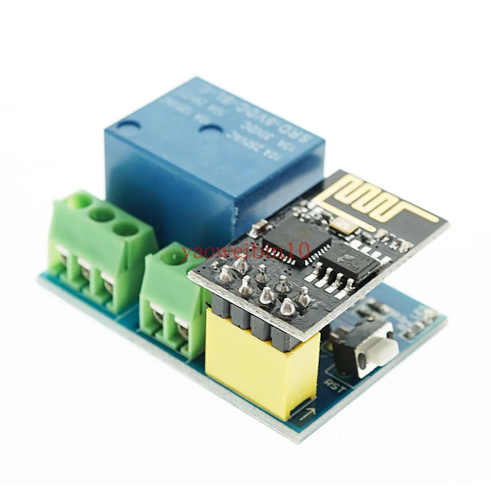 

ESP8266 ESP-01S module relay WIFI intelligent socket