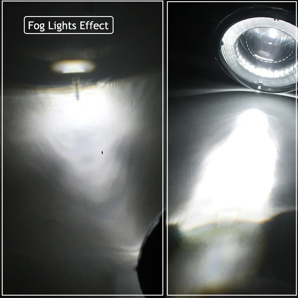 Лампы противотуманные в сборе с линзами дневные ходовые огни