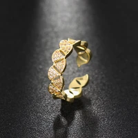 emmaya elegant wedding party noble ring for female punk style geometry shape design fine jewelry exquisite ornament