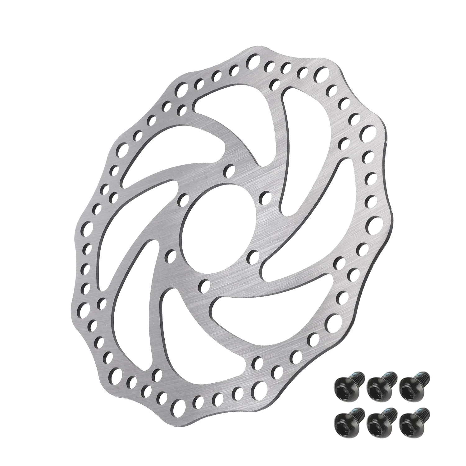 Дисковый тормоз Dualtron для скутера 160 мм 6 отверстий средний круглый дисковый с